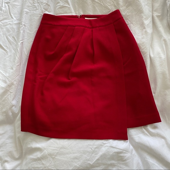 Club Monaco Dresses & Skirts - 3/$50 NWOT Club Monaco Red faux wrap skirt
